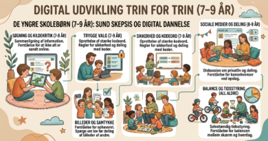 Digital udvikling trin for trin (Børn 7–9 år)