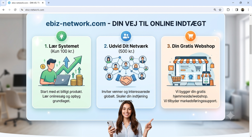 Din enkle vej til en online indtægt – uden store investeringer