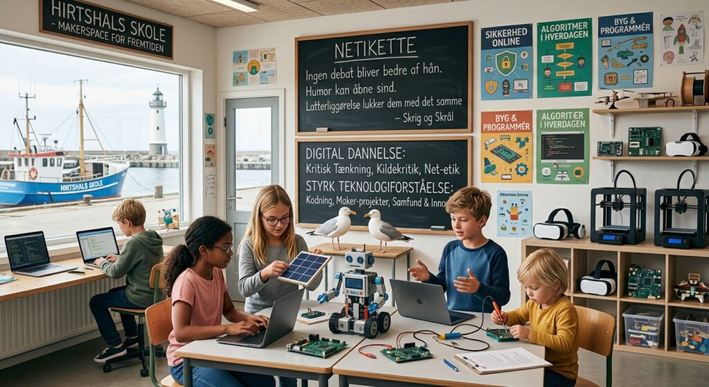 Styrke børns teknologiforståelse og digitale dannelse