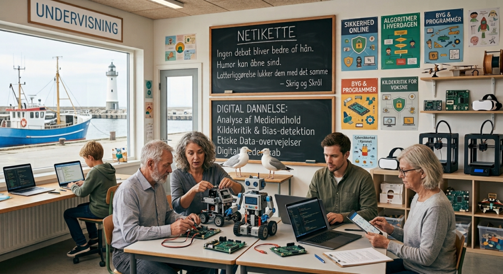 Styrkelse af voksnes teknologiforståelse og digitale dannelse