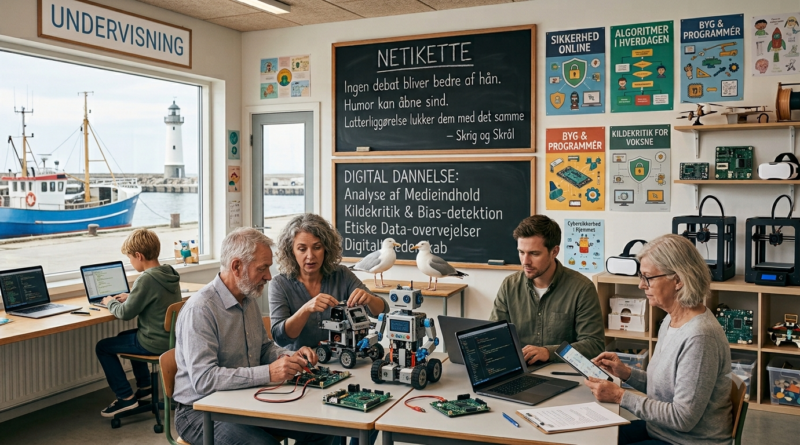 Styrkelse af voksnes teknologiforståelse og digitale dannelse